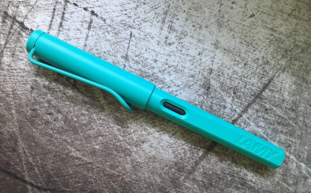 LAMY Safari Candy Series Aquamarine Fountain Pen Review — The Pen